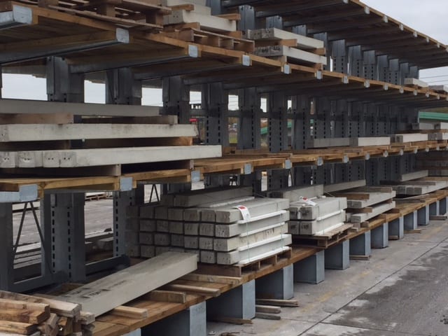 concrete lintel cantilever racking