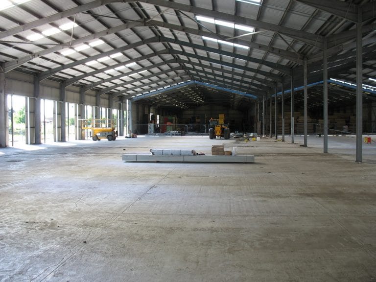 Site warehouse for Cantilever racking