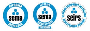 Stakapal are Full Members of SEMA (Storage Equipment Manufacturers' Association) with all of the in-house staff being accredited SARIs and SEIRS