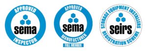 Stakapal are Full Members of SEMA (Storage Equipment Manufacturers' Association) with all of the in-house staff being accredited SARIs and SEIRS