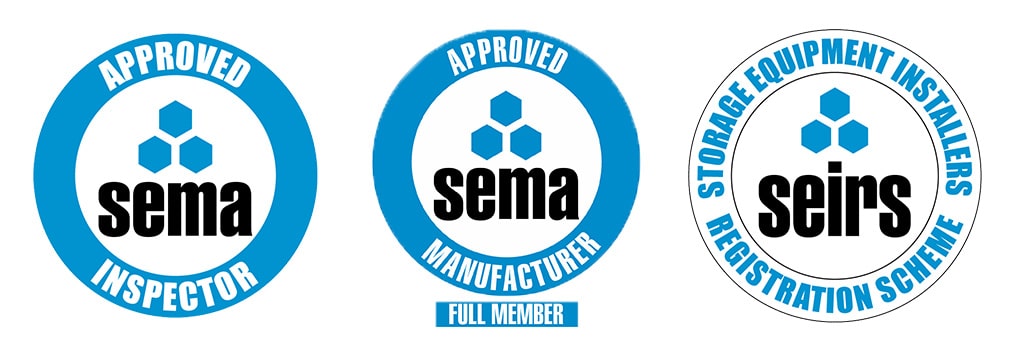 Stakapal are Full Members of SEMA (Storage Equipment Manufacturers' Association) with all of the in-house staff being accredited SARIs and SEIRS