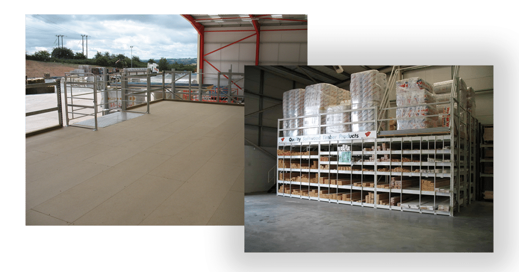 Pigeon Hole Racking Mezzanine Floor by Stakapal - Leaders in Innovative Warehouse and Yard Storage Racking Solutions and Cantilever Racking Specialists