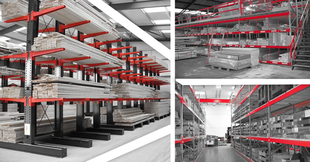 Cantilever Racking, Pigeon Hole Racking, Pallet Racking - Stakapal offers multiple racking alternatives