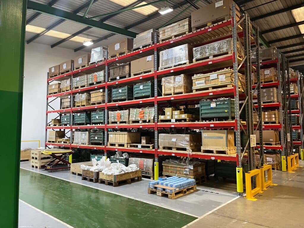 Pallet Racking Manufactured, Supplied and Installed at LINDAPTER by Stakapal Ltd - a leading manufacturer and supplier of heavy duty racking. Specialists in bespoke Cantilever and Pallet Racking Solutions.