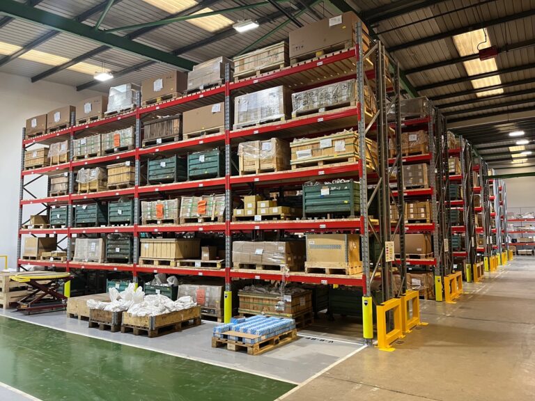 Pallet Racking Manufactured, Supplied and Installed at LINDAPTER by Stakapal Ltd - a leading manufacturer and supplier of heavy duty racking. Specialists in bespoke Cantilever and Pallet Racking Solutions.