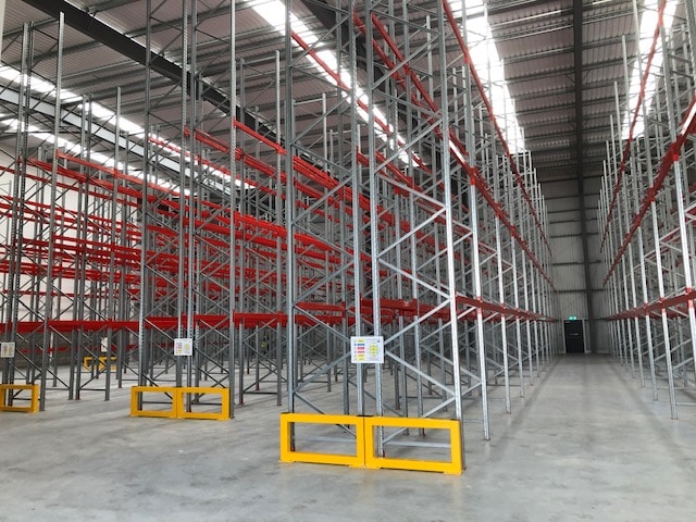 Pallet Racking manufactured, supplied and installed by Stakapal's SEIRS registered personnel. The Pallet Racking installation was a success, having added barriers to the sides of the racking so that it absorbs any accidental damage that may occur when loading and off-loading the racking. Load notices were also supplied and added to the racking so that it was in accordance to the safety standards and guidelines.